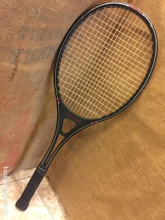 Collezionismo sportivo: Antigua raqueta de tenis de aluminio o similar SLAZENGER PANTHER CLUB Ideal coleccionismo