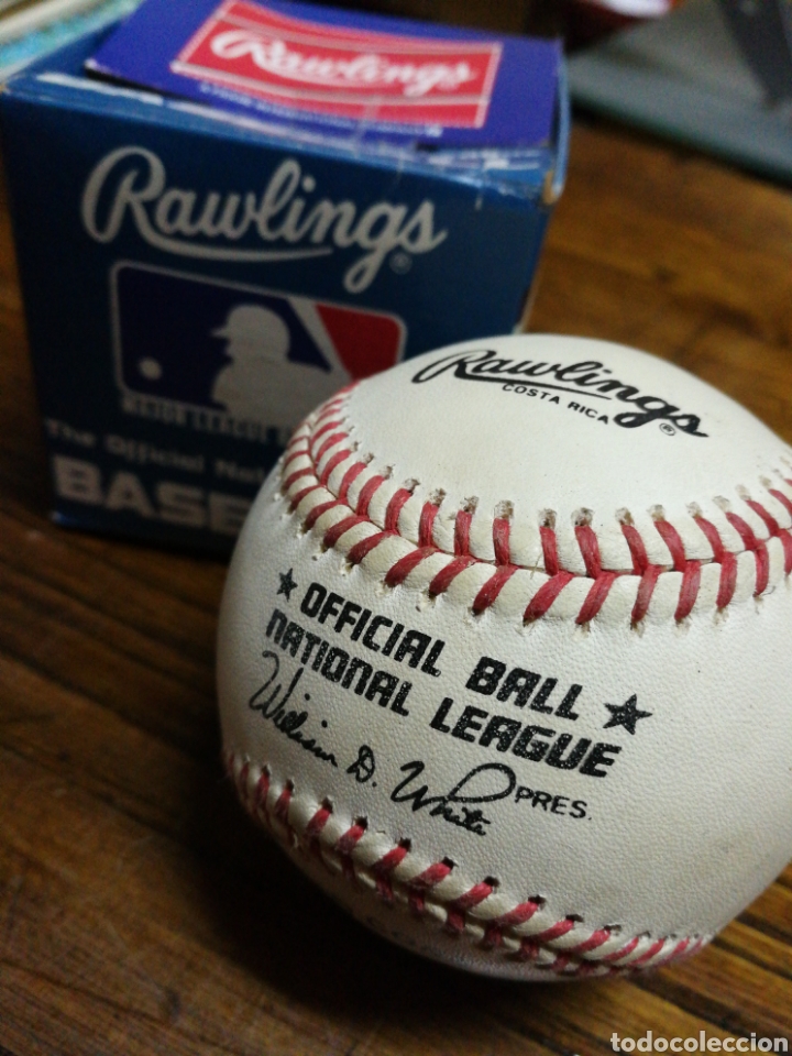 Sammelleidenschaft Sport: OFFICIAL BALL NATIONAL LEAGUE BASEBALL- RAWLINGS (COSTA RICA), EN CAJA Y SIN USO!!!.