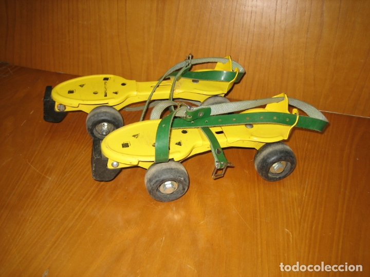 Coleccionismo deportivo: Antiguos patines Sancheski - Foto 1
