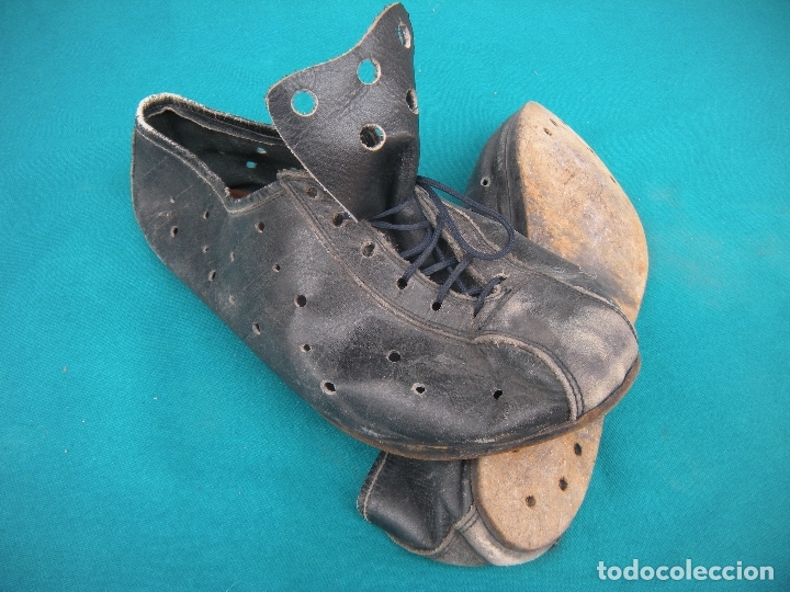 Collectionnisme sportif: ANTIGUAS ZAPATILLAS DE CICLISTA