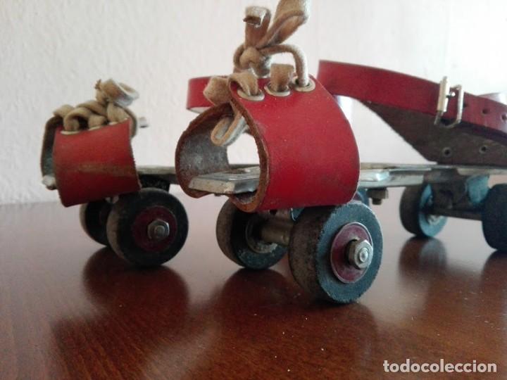 Coleccionismo deportivo: Patines de ruedas vintage - Foto 5
