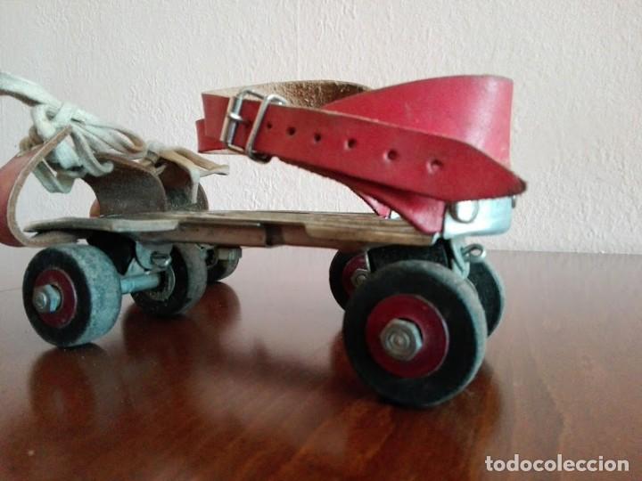 Coleccionismo deportivo: Patines de ruedas vintage - Foto 7