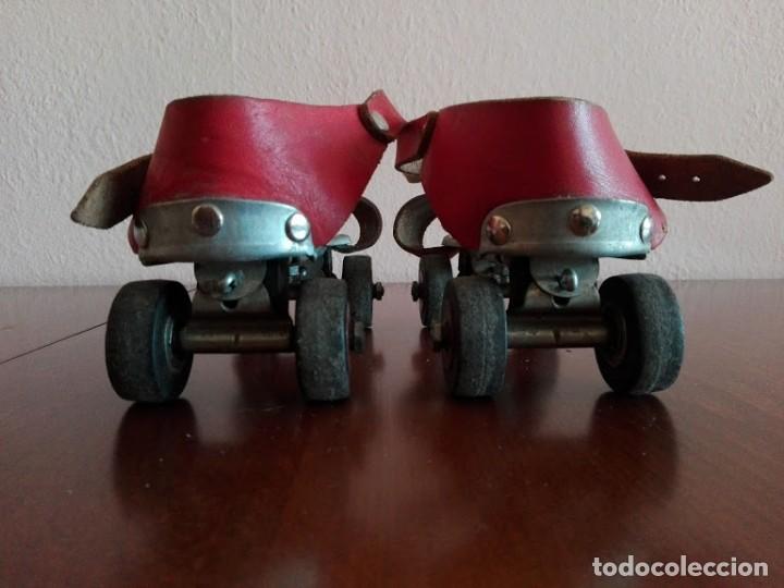 Coleccionismo deportivo: Patines de ruedas vintage - Foto 9