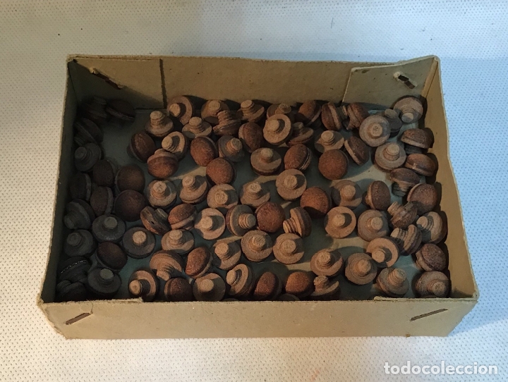 Coleccionismo deportivo: BILLAR, ANTIGUAS PUNTAS CON ROSCA - Foto 1