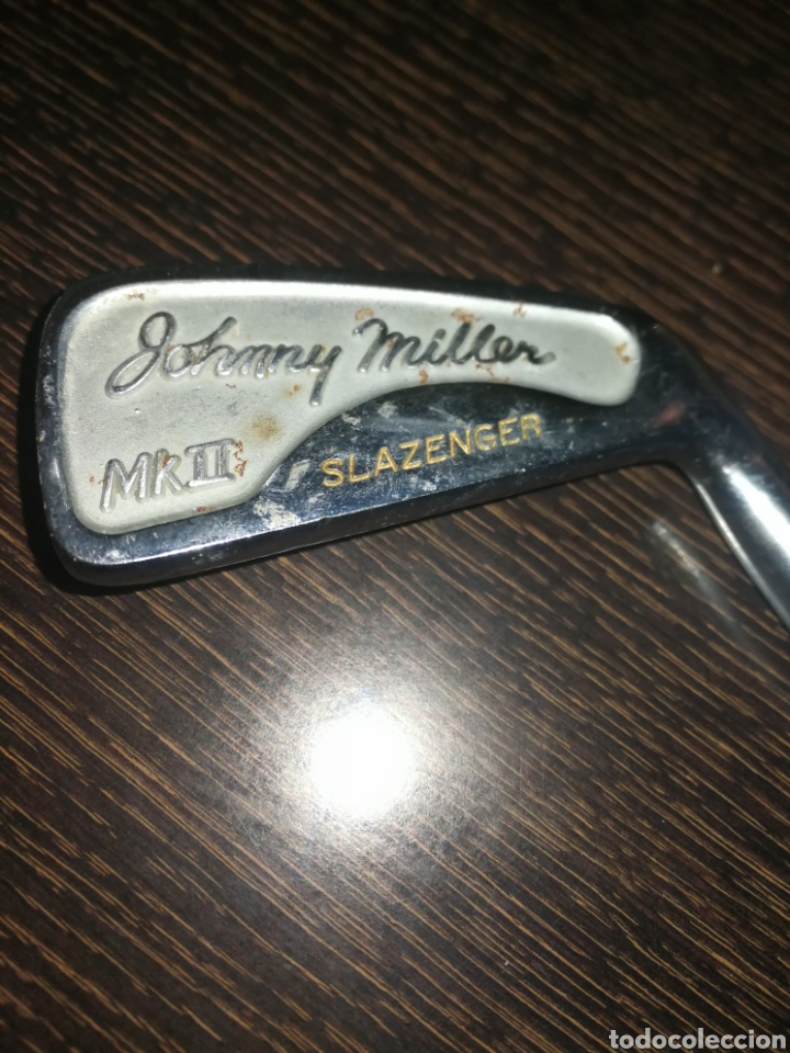 Collectionnisme sportif: ANTIGUO PALO DE GOLF SLAZENGER , JOHNNY MILLER.