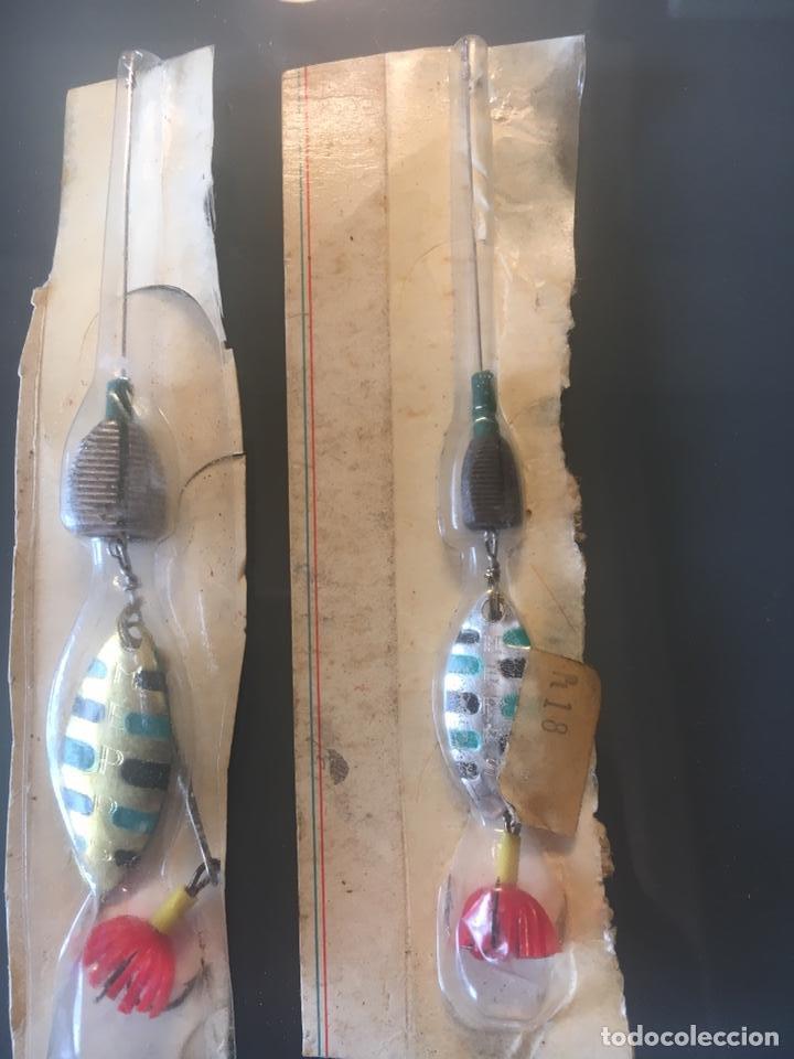 Collectionnisme sportif: ANTIGUOS ANZUELOS DE PESCA MARCA MEPPS