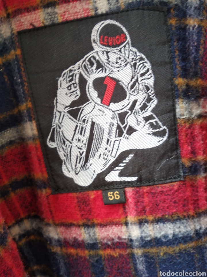 Coleccionismo deportivo: Chaqueta tipo Barbour encerada - Foto 2