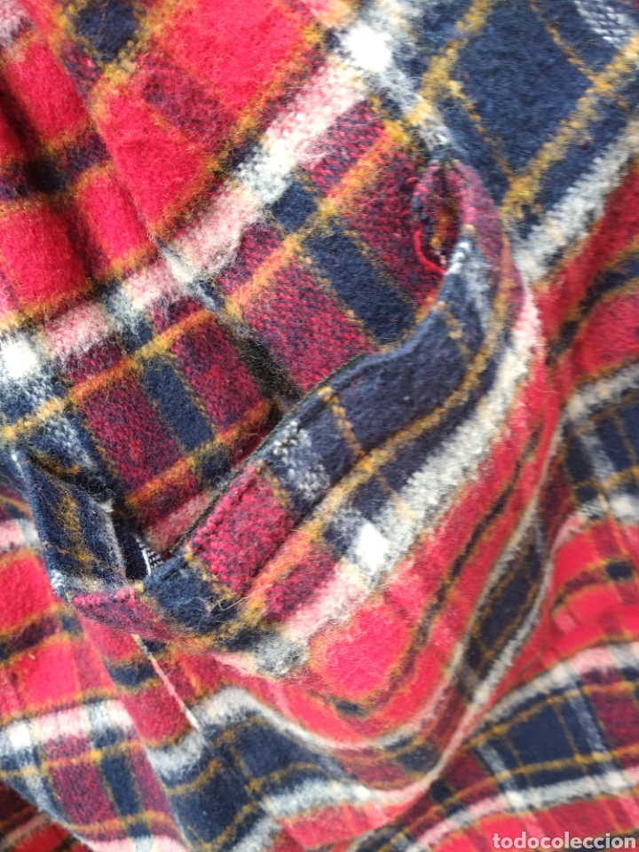 Coleccionismo deportivo: Chaqueta tipo Barbour encerada - Foto 4