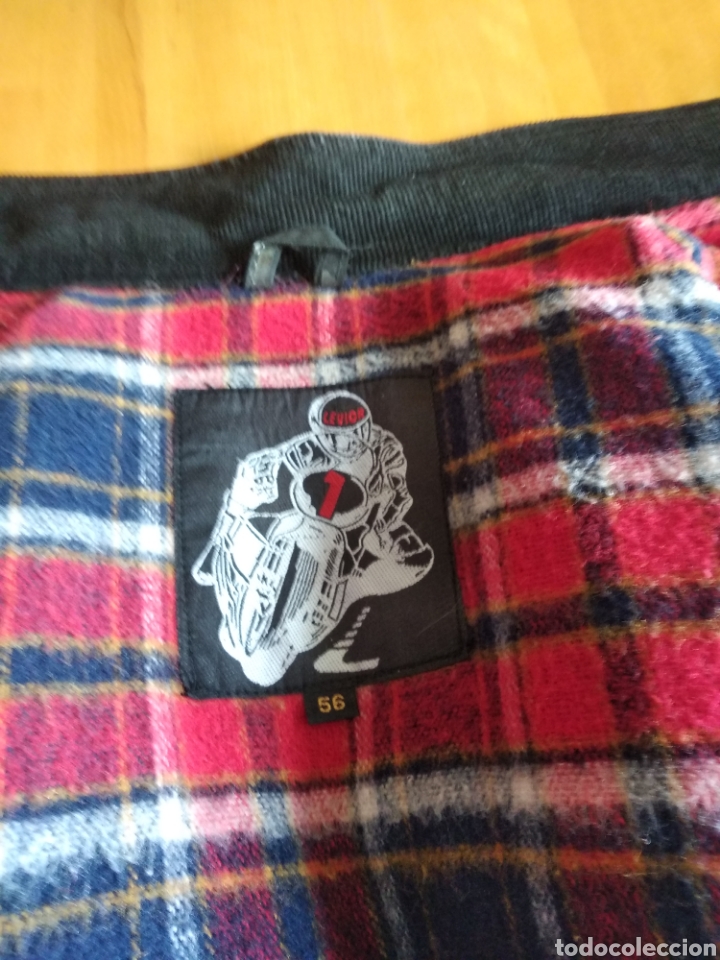 Coleccionismo deportivo: Chaqueta tipo Barbour encerada - Foto 5
