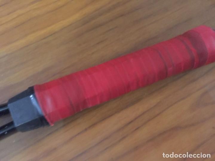 Coleccionismo deportivo: RAQUETA WEILEPU Y FUNDA - Foto 4