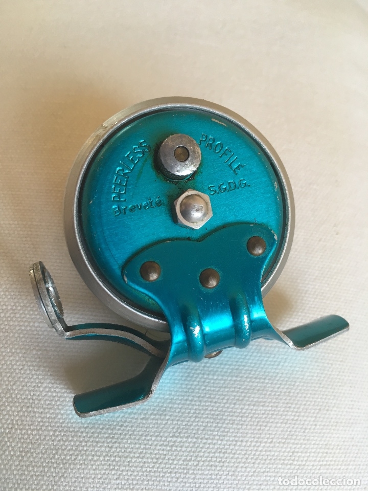 Coleccionismo deportivo: ANTIGUO CARRETE de PESCA PEERLESS D40 - Foto 3