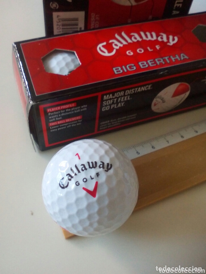 Collectionnisme sportif: CAJA CON 12 PELOTAS CALLAWAY N 1 BIG BERTHA. SIN USAR!!