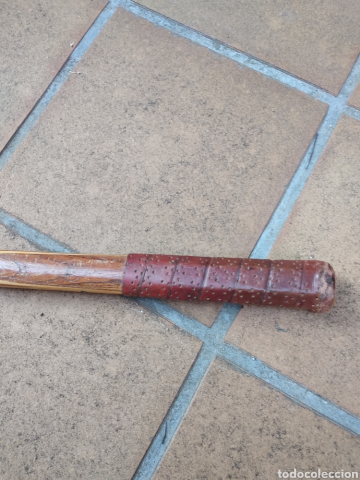 Coleccionismo deportivo: Raqueta de madera sovereign - Foto 8