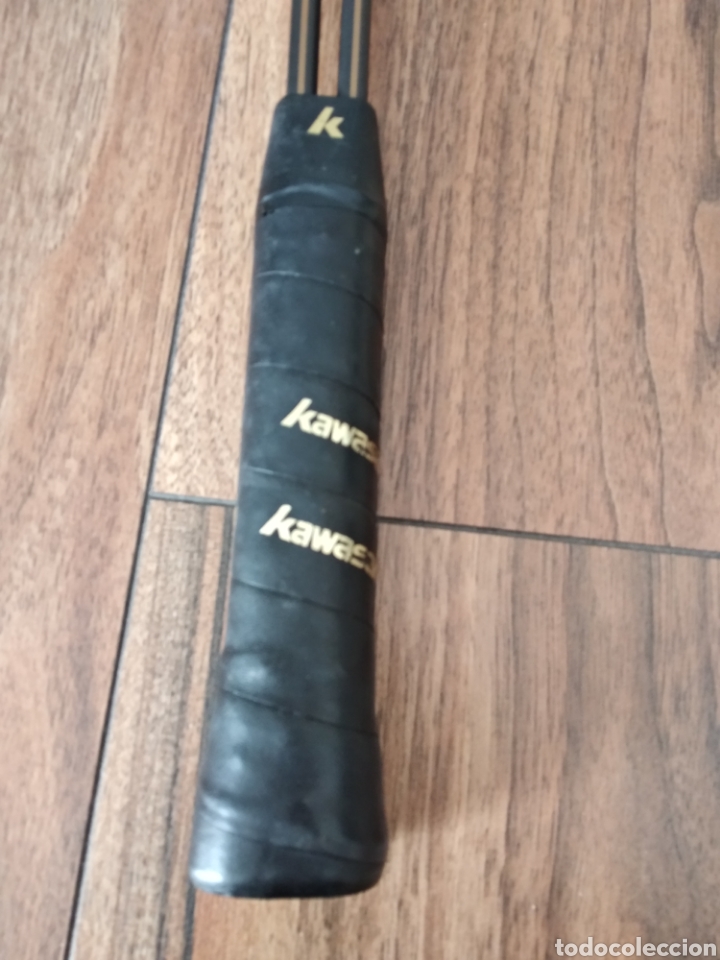 Coleccionismo deportivo: Raqueta squash kawasaki. con funda - Foto 4