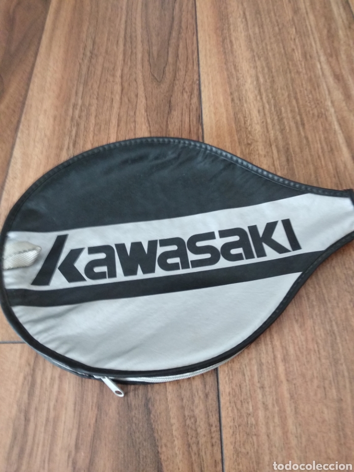 Coleccionismo deportivo: Raqueta squash kawasaki. con funda - Foto 11