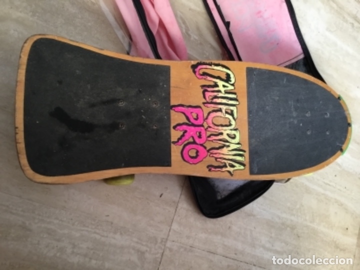 VTG Skate Monopatin CALIFORNIA PRO RAILS OLD SCHOOL SKATEBOARD PINK 