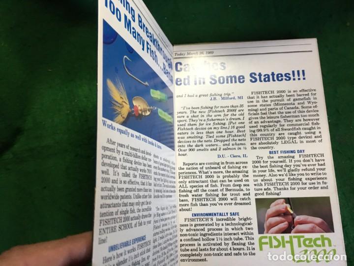 Coleccionismo deportivo: FISHTECH 2000 PESCA - Foto 7