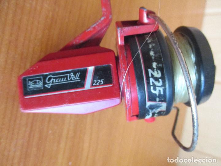 Coleccionismo deportivo: CARRETE DE PESCA GRAUVELL 225 - Foto 3