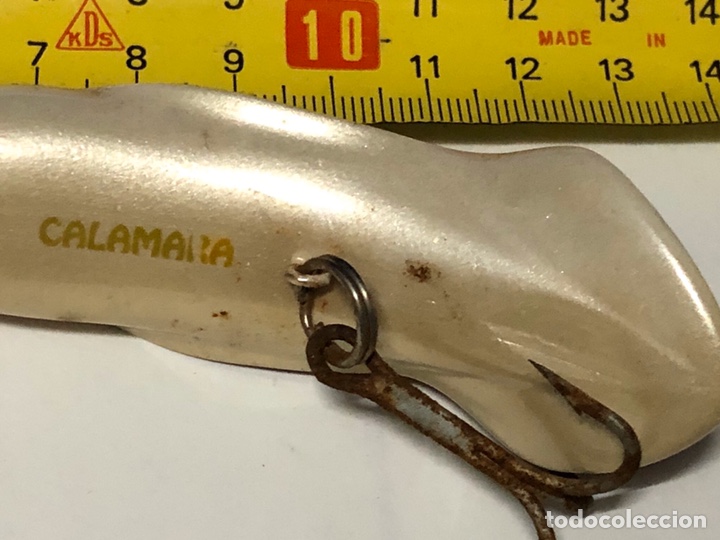 Coleccionismo deportivo: SE&Ntilde;UELO DE PESCA. CALAMAR. - Foto 3