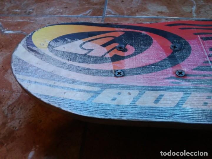 Coleccionismo deportivo: Peque&ntilde;a tabla de skate Bobby Pulled Incompleta para restaurar - Foto 2