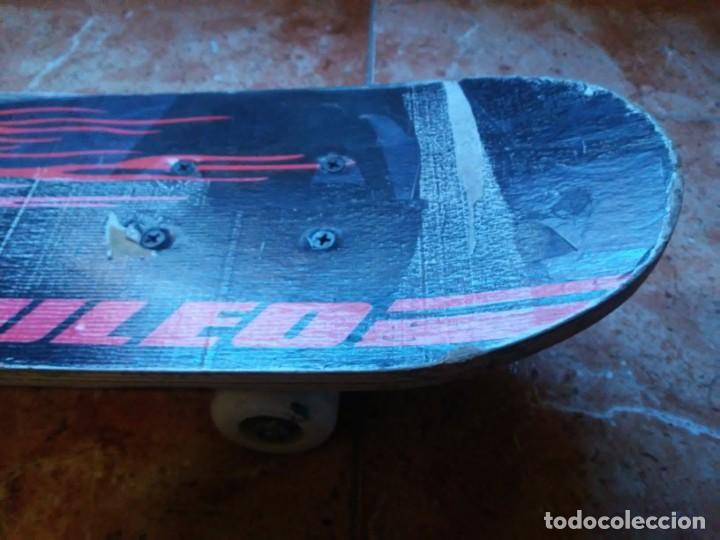 Coleccionismo deportivo: Peque&ntilde;a tabla de skate Bobby Pulled Incompleta para restaurar - Foto 4