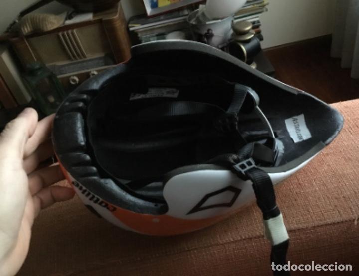 Coleccionismo deportivo: Casco ciclismo contrareloj - Foto 4