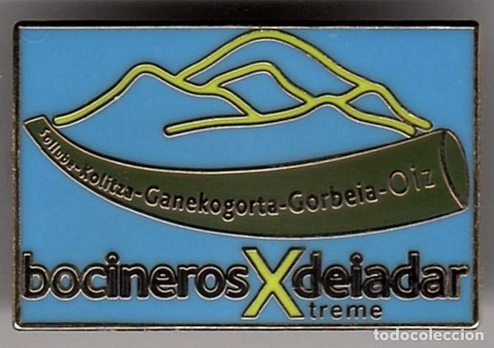 Coleccionismo deportivo: PIN MONTA&Ntilde;ISMO Y TRAIL BOCINEROS XTREME DEIADAR 2018