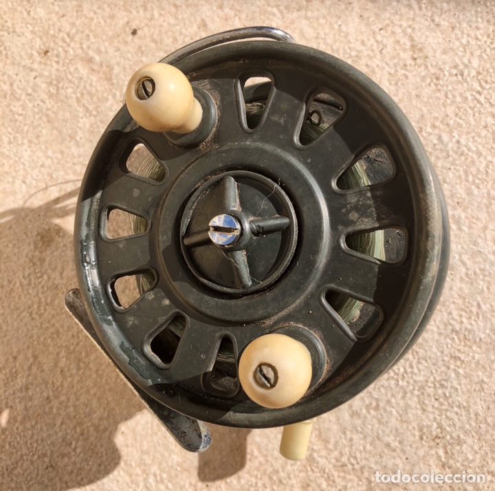 Coleccionismo deportivo: CARRETE DE PESCA PARAMOUNT. Made in England. - Foto 6