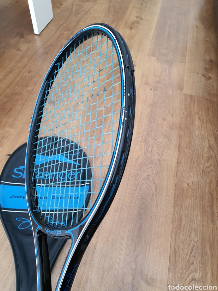 Raquette Jimmy Connors 1970 métal chrome