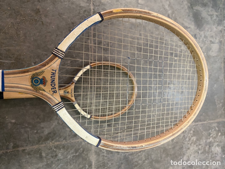Coleccionismo deportivo: 2 raquetas Thunder - Foto 2
