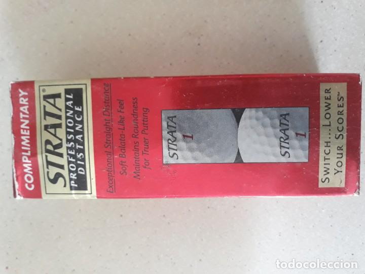Collezionismo sportivo: Caja 3 pelotas golf strata nuevas