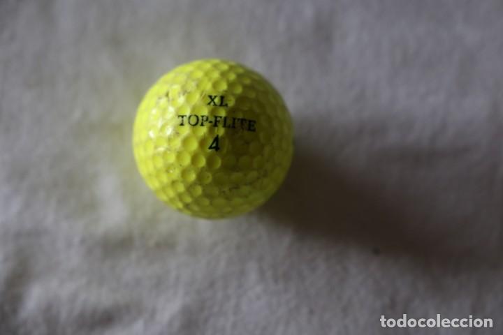 Collectionnisme sportif: PELOTA GOLF SPALDING XL TOP FLITE 4 AMARILLO FOSFORITO