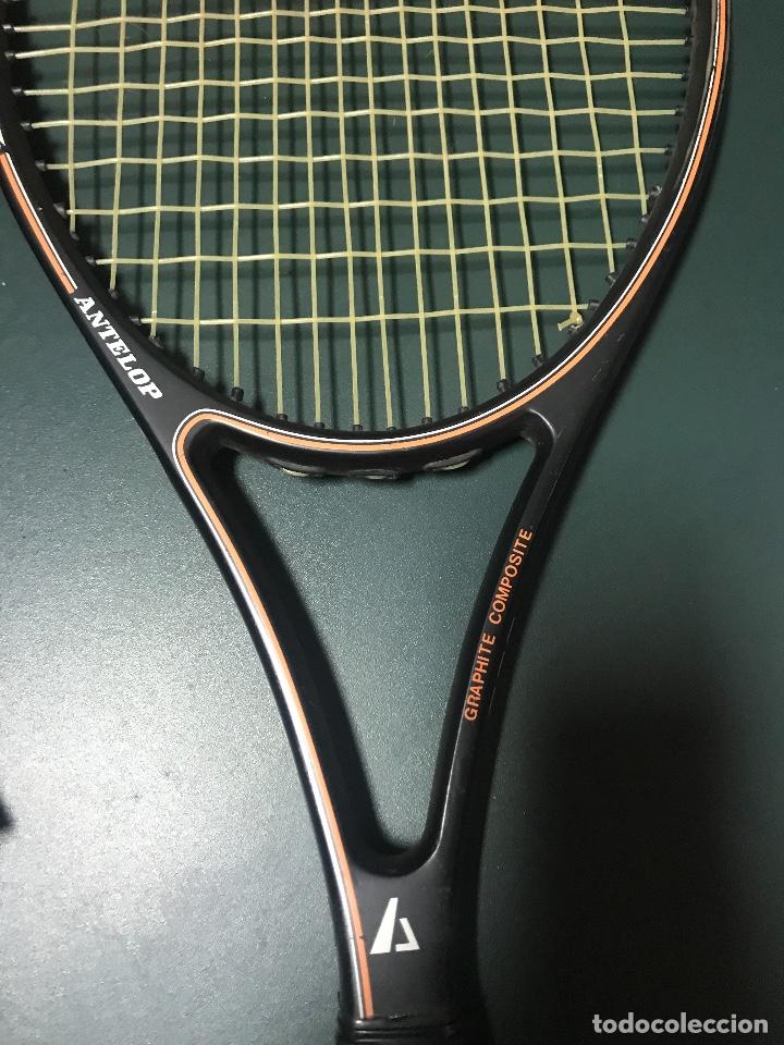 Coleccionismo deportivo: RAQUETA ANTELOP con funda - Foto 2