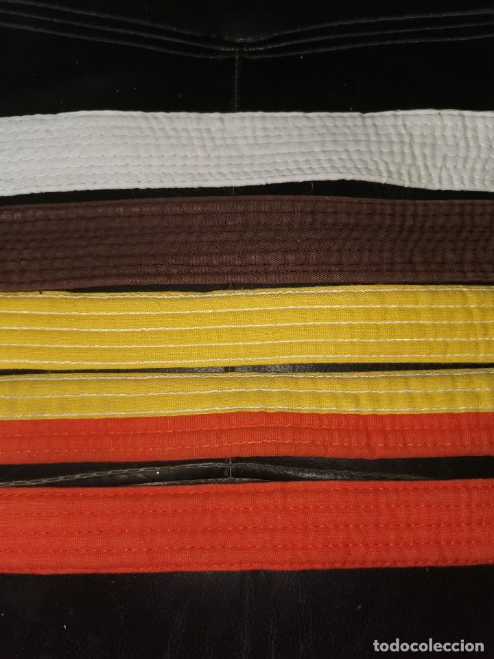 Colecionismo desportivo: 5 cinturones de yudo antiguos