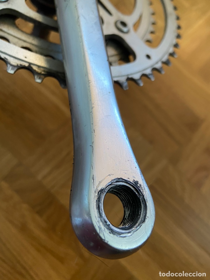 Coleccionismo deportivo: Platos y Biela de aluminio B&H - Foto 9