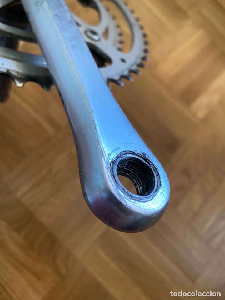 Coleccionismo deportivo: Platos y Biela de aluminio B&H - Foto 11