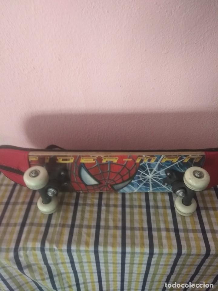 Coleccionismo deportivo: Patinete de spiderman - Foto 1
