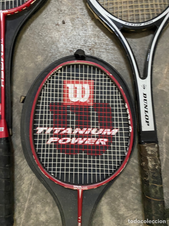 Coleccionismo deportivo: Lote de 6 raquetas - Foto 6