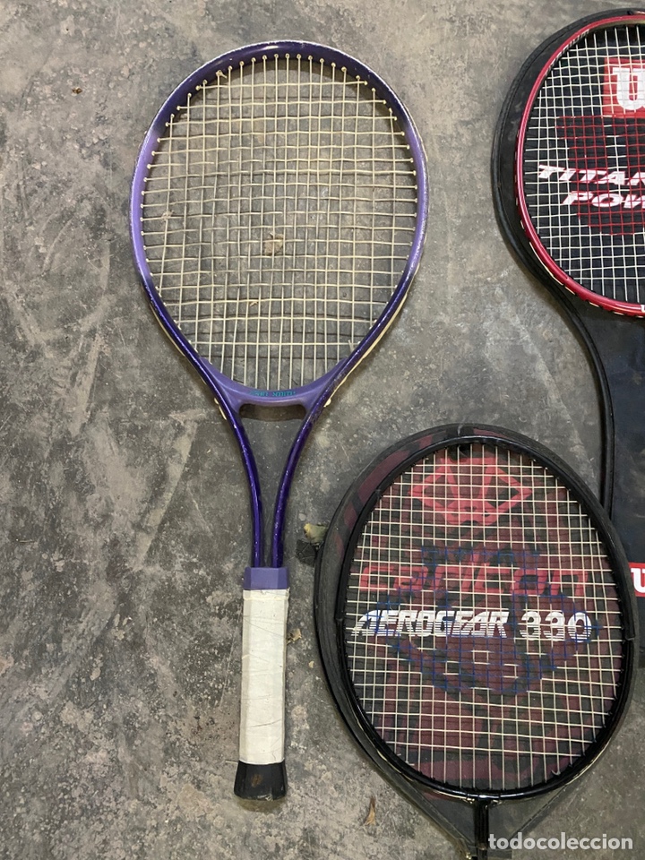 Coleccionismo deportivo: Lote de 6 raquetas - Foto 8