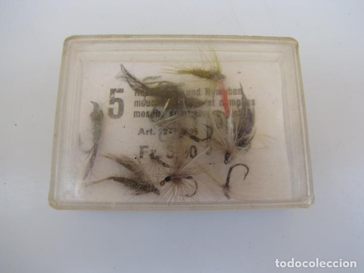 Coleccionismo deportivo: 2- Caja con mosca seca - Foto 1