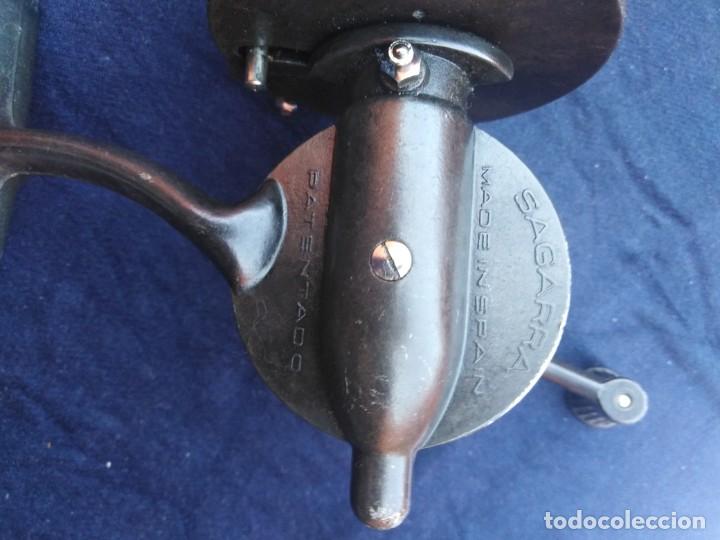 Coleccionismo deportivo: Carrete antiguo Sagarra Mod. 47 - Foto 3