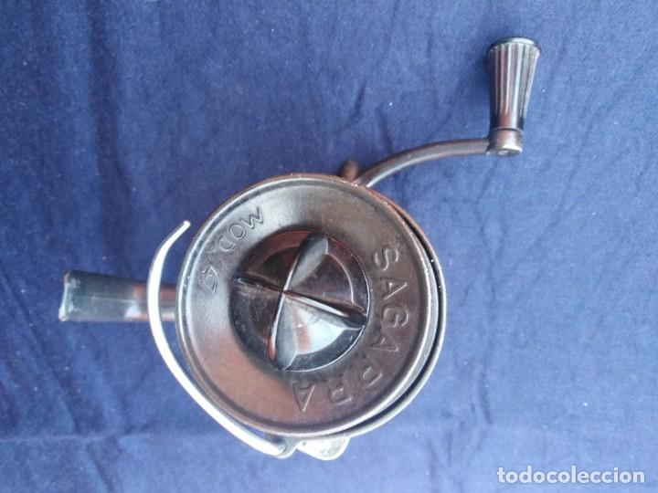 Coleccionismo deportivo: Carrete antiguo Sagarra Mod. 47 - Foto 4