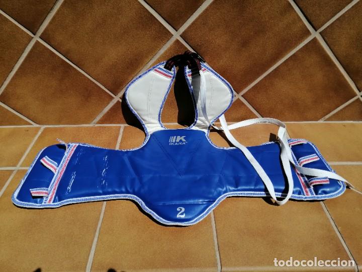 Coleccionismo deportivo: PROTECTOR TAEKWONDO NUMERO 2 -MARCA IKARA - Foto 1