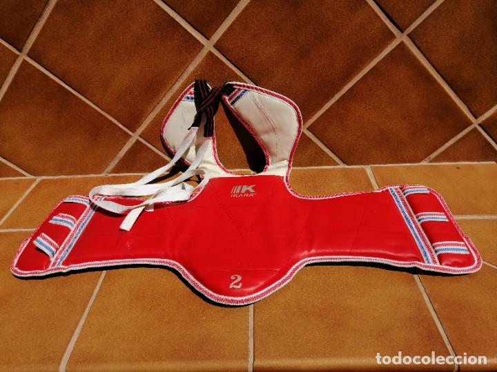 Coleccionismo deportivo: PROTECTOR TAEKWONDO NUMERO 2 -MARCA IKARA - Foto 2