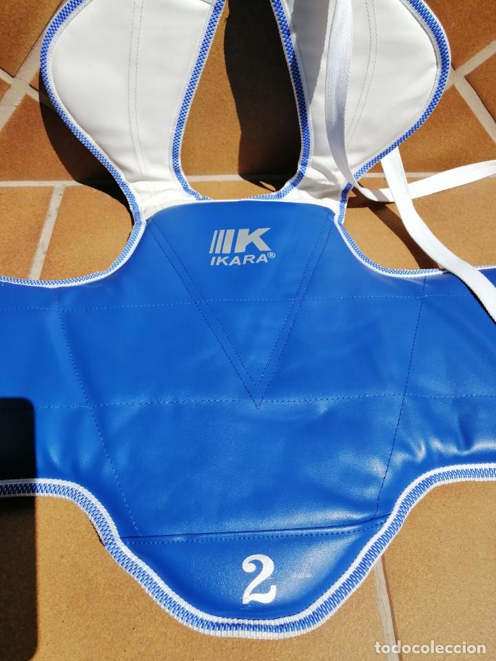 Coleccionismo deportivo: PROTECTOR TAEKWONDO NUMERO 2 -MARCA IKARA - Foto 3