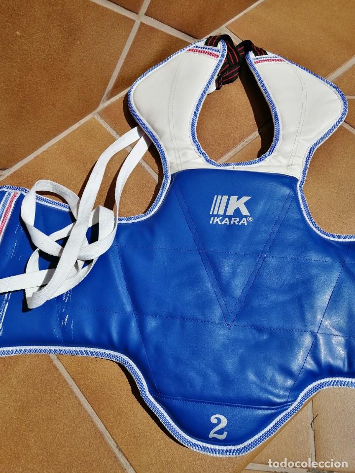 Coleccionismo deportivo: PROTECTOR TAEKWONDO NUMERO 2 -MARCA IKARA - Foto 4
