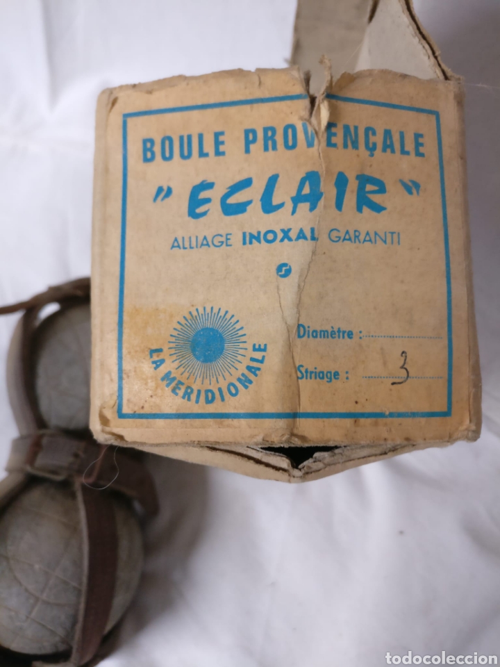 Coleccionismo deportivo: Bolas de petanca Eclair - Foto 2