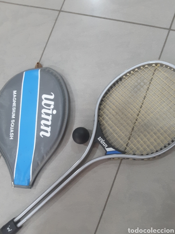 Coleccionismo deportivo: Raqueta winn squash - Foto 3