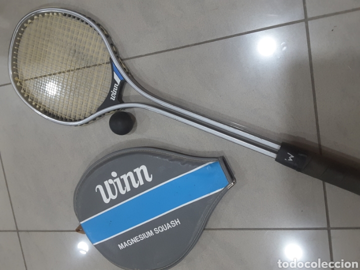 Coleccionismo deportivo: Raqueta winn squash - Foto 1
