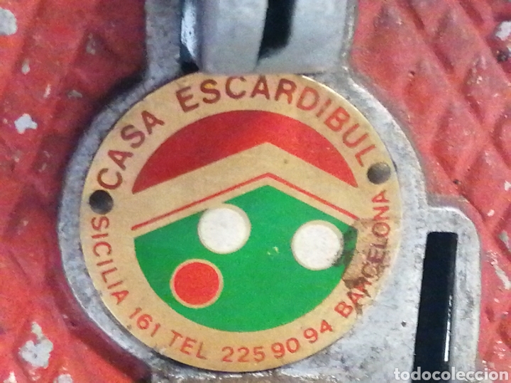 Coleccionismo deportivo: Cerradura antiguo billar - Foto 3